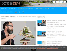 Tablet Screenshot of bonsaizen.es